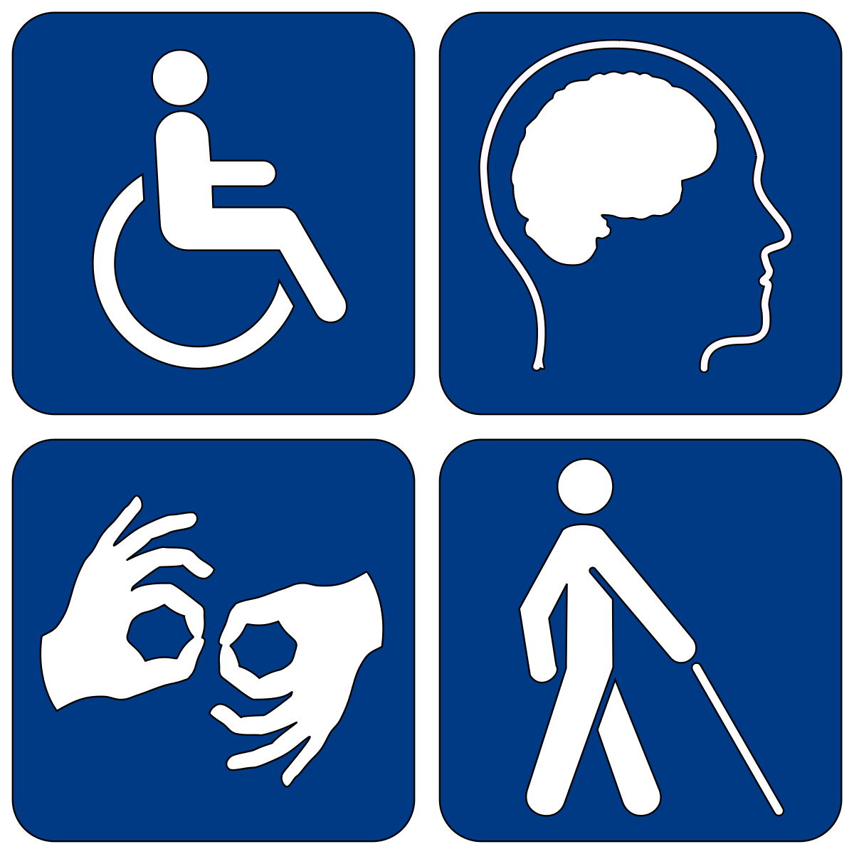 Site web accessible aux handicaps